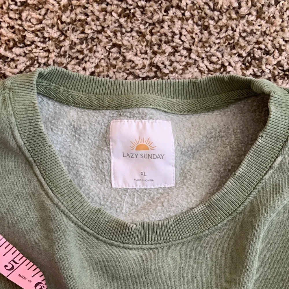 Lazy Sunday Weekend Men's Sweater - Picture 5 of 6